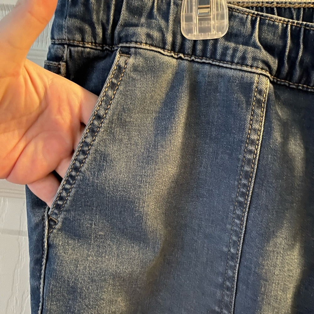 Torrid Size 1 Draw String Elastic Waste Jeans - image 7